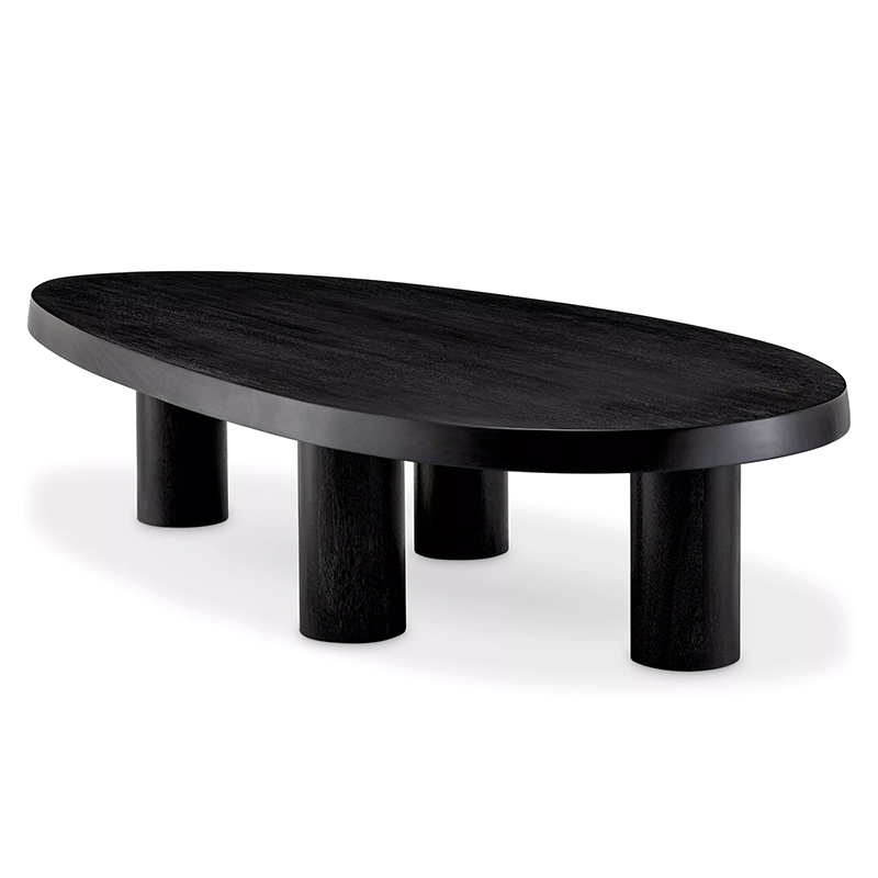 Кофейный стол Eichholtz Coffee Table Prelude Black Черный Кофейный стол Eichholtz Coffee Table Prelude Black Черный в Барнауле | Loft Concept