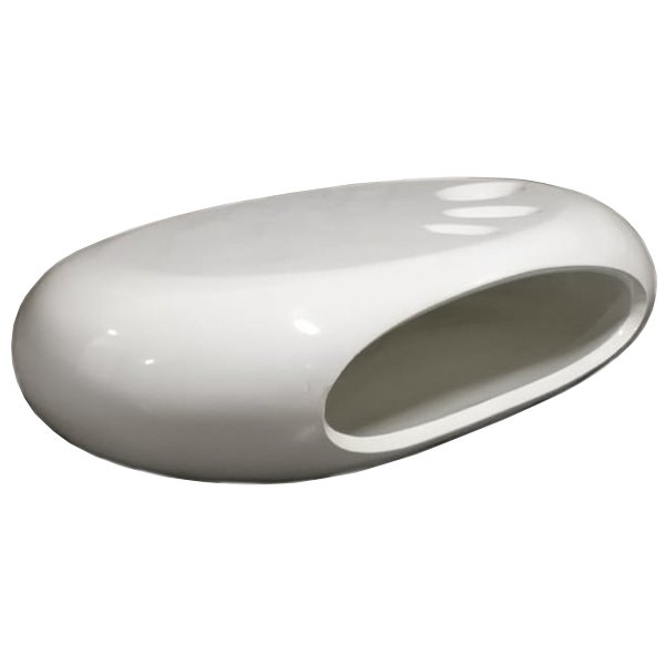 Кофейный стол Oval Capsule Белый Кофейный стол Oval Capsule Белый в Барнауле | Loft Concept