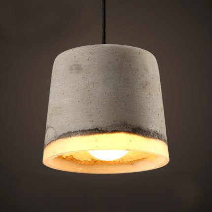 Подвесной светильник Art Concrete Pendant №10 Серый в Барнауле | Loft Concept 