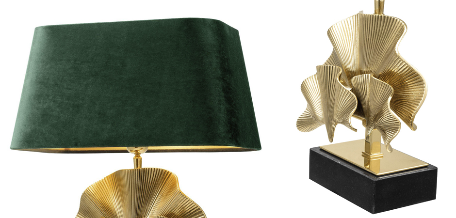 Настольная лампа Eichholtz Table Lamp Olivier green Настольная лампа Eichholtz Table Lamp Olivier green - Loft-Concept в Барнауле