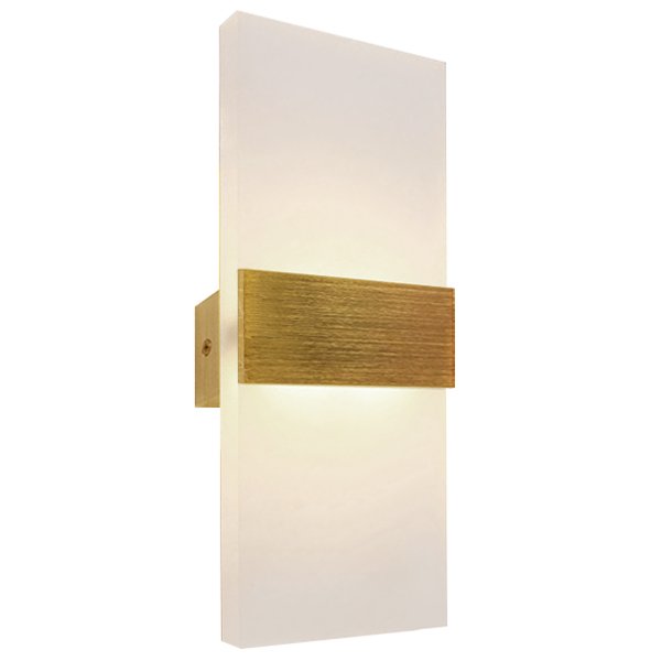Бра Road Wall Light Gold Золотой Прозрачный белый Бра Road Wall Light Gold Золотой Прозрачный белый в Барнауле | Loft Concept