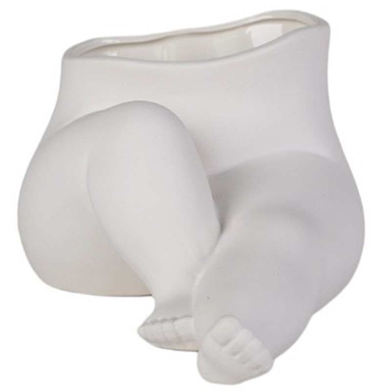 Ваза Sculpture Vase 5 Белый Ваза Sculpture Vase 5 Белый в Барнауле | Loft Concept