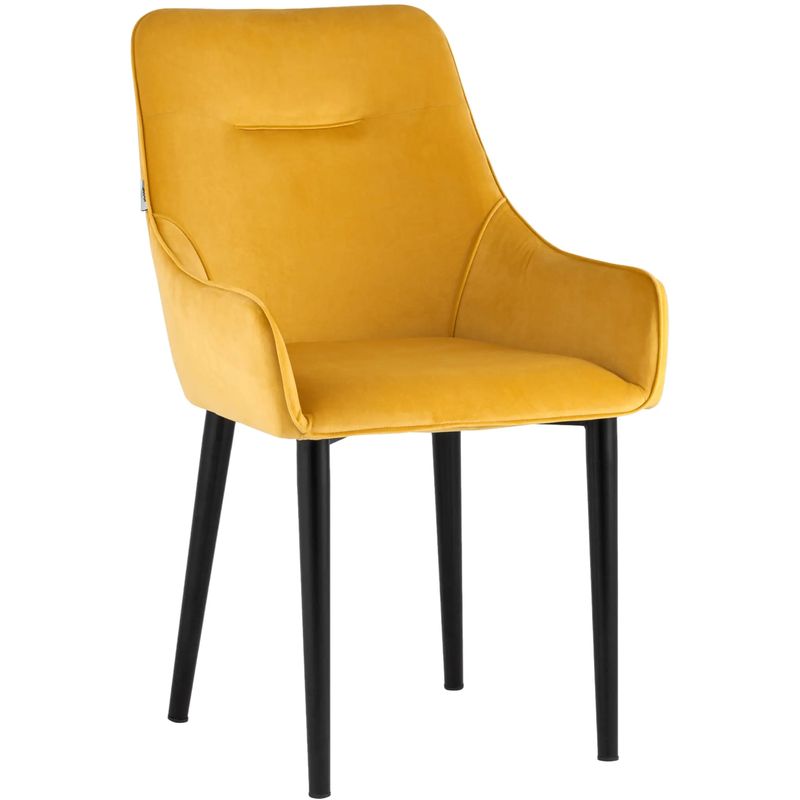 Стул Joan Chair Велюр Мандариновый Цвет Оранжевый Черный Стул Joan Chair Велюр Мандариновый Цвет Оранжевый Черный в Барнауле | Loft Concept