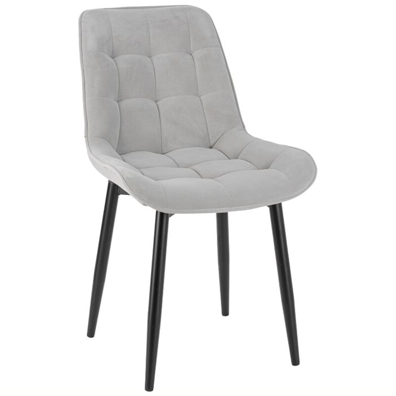 Стул Tufail Chair Светло-серый Черный Стул Tufail Chair Светло-серый Черный в Барнауле | Loft Concept