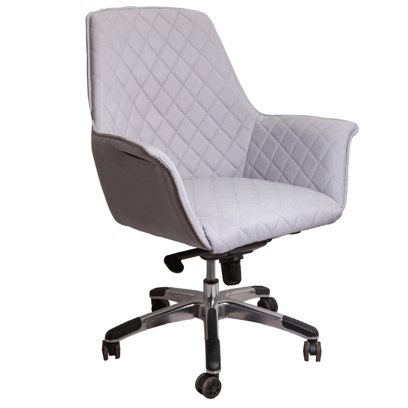 Офисное кресло Josias Seoul Chair Серый (Gray) Серебряный Офисное кресло Josias Seoul Chair Серый (Gray) Серебряный в Барнауле | Loft Concept