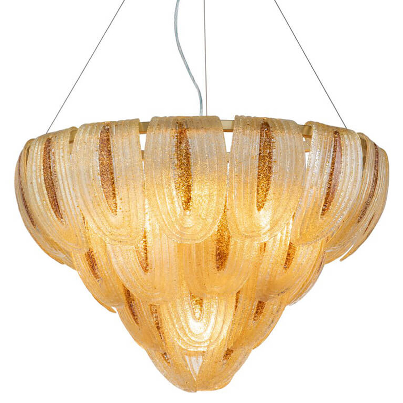 Люстра Drooping Leaves Chandelier 80 Золотой в Барнауле | Loft Concept 