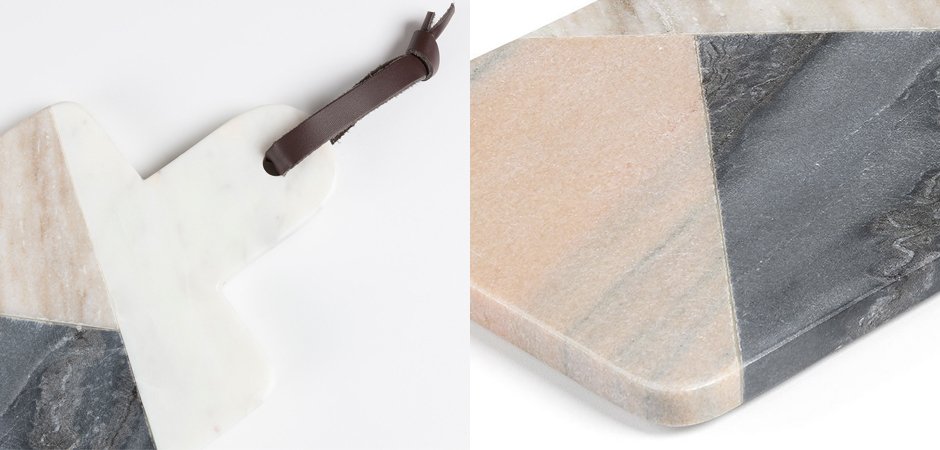 Разделочная доска Marble Triangles - Loft-Concept в Барнауле