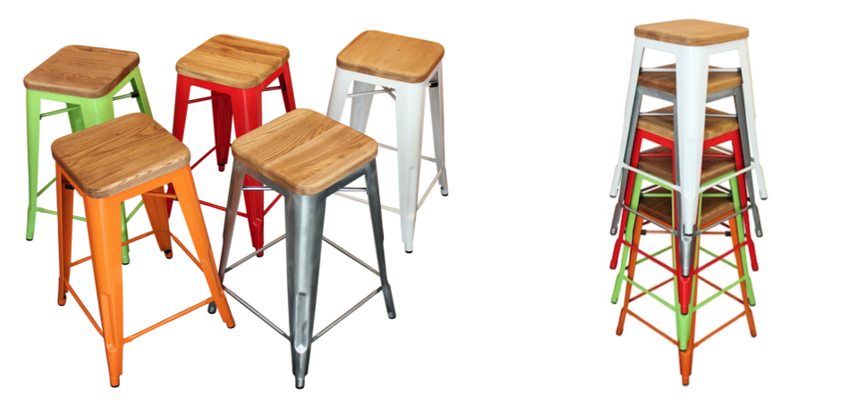 Барный стул Tolix Board Seat barstool Барный стул Tolix Board Seat barstool - Loft-Concept в Барнауле