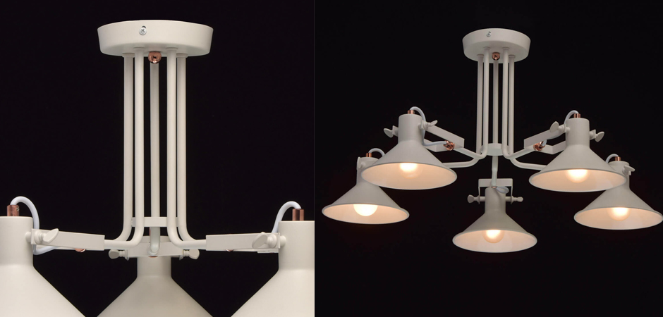 Потолочный светильник Rotating Light White Потолочный светильник Rotating Light White - Loft-Concept в Барнауле