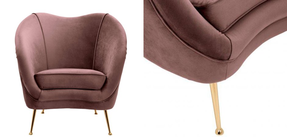 Кресло Eichholtz Chair Cambiano Rose Кресло Eichholtz Chair Cambiano Rose - Loft-Concept в Барнауле