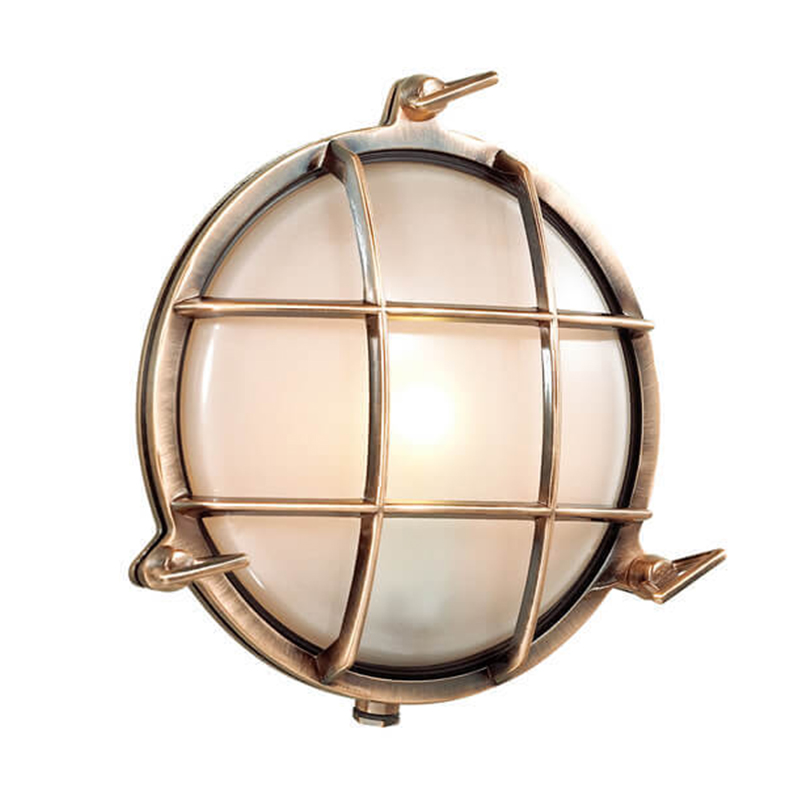 Бра Chestnut Mariners Copper Медь Прозрачный (Transparent) Бра Chestnut Mariners Copper Медь Прозрачный (Transparent) в Барнауле | Loft Concept