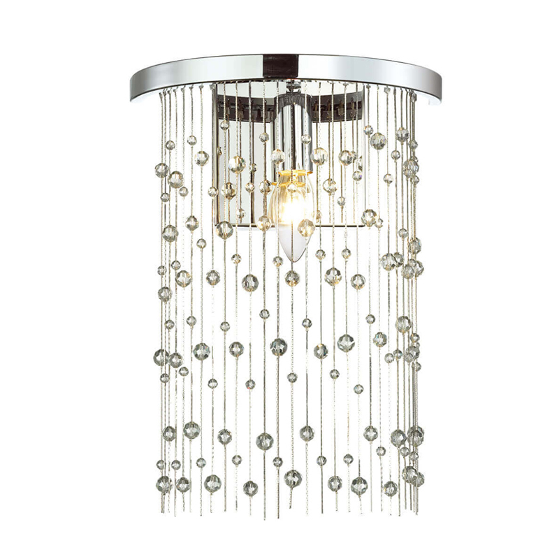 Бра Hailstorm Rain Wall lamp chrome Прозрачный (Transparent) Хром Бра Hailstorm Rain Wall lamp chrome Прозрачный (Transparent) Хром в Барнауле | Loft Concept