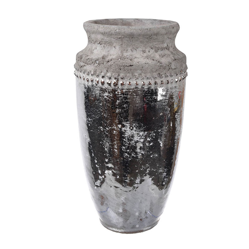 Ваза Vase Argenta silver 27 Серебряный Ваза Vase Argenta silver 27 Серебряный в Барнауле | Loft Concept