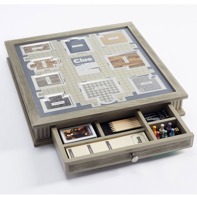 Настольная Игра "Clue" Luxury Edition Светло-серый Настольная Игра "Clue" Luxury Edition Светло-серый в Барнауле | Loft Concept