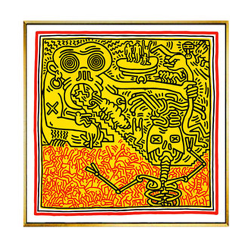 Постер Keith Haring 13 Мульти Постер Keith Haring 13 Мульти в Барнауле | Loft Concept