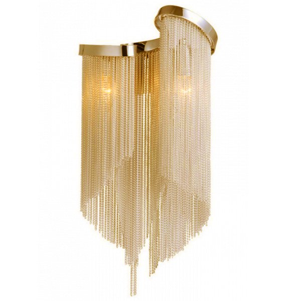 Бра Atlantis Chain Wall Lamp GOLD Золотой в Барнауле | Loft Concept 