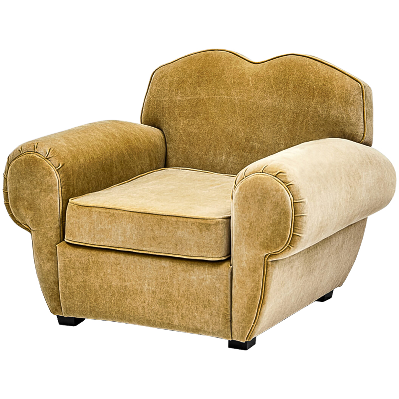 Кресло Braganza Chair Mustard Горчичный Кресло Braganza Chair Mustard Горчичный в Барнауле | Loft Concept