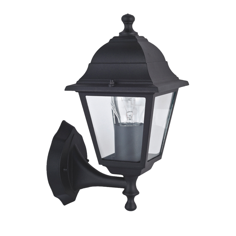 Уличный светильник Lebran Sconce Черный Прозрачное Стекло Уличный светильник Lebran Sconce Черный Прозрачное Стекло в Барнауле | Loft Concept