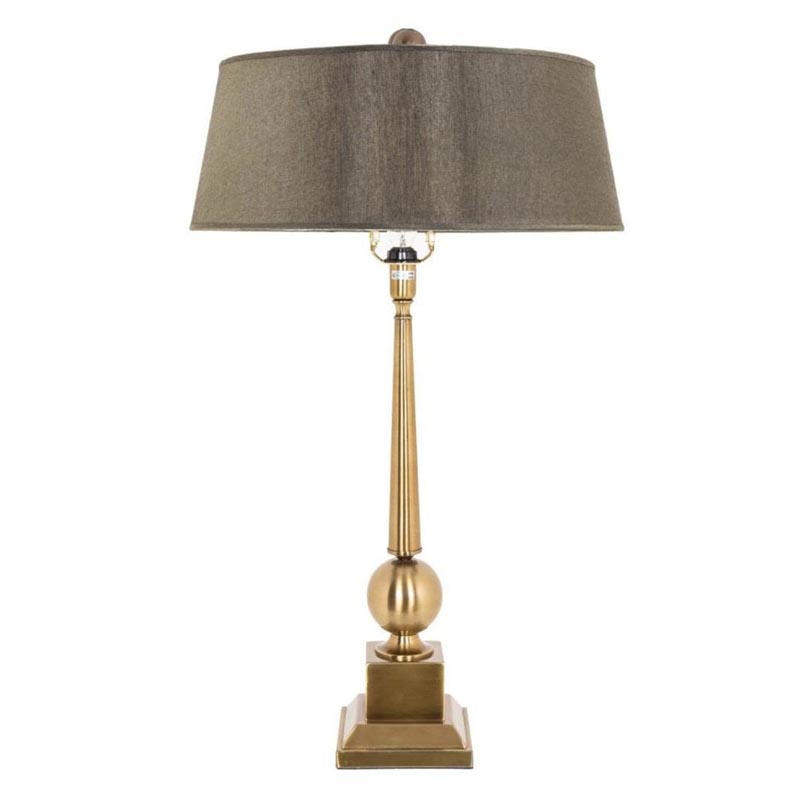 Настольная лампа Neville Table Lamp Латунь Бронза Настольная лампа Neville Table Lamp Латунь Бронза в Барнауле | Loft Concept