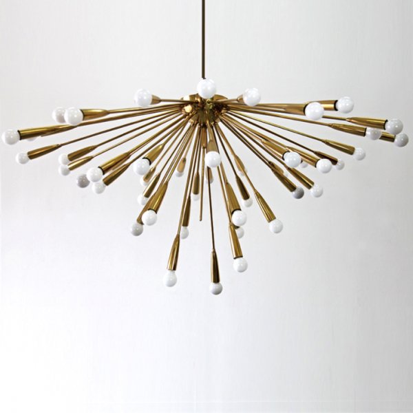 Люстра LAMPARA SPUTNIK Icono del diseno Глянцевое золото Люстра LAMPARA SPUTNIK Icono del diseno Глянцевое золото в Барнауле | Loft Concept