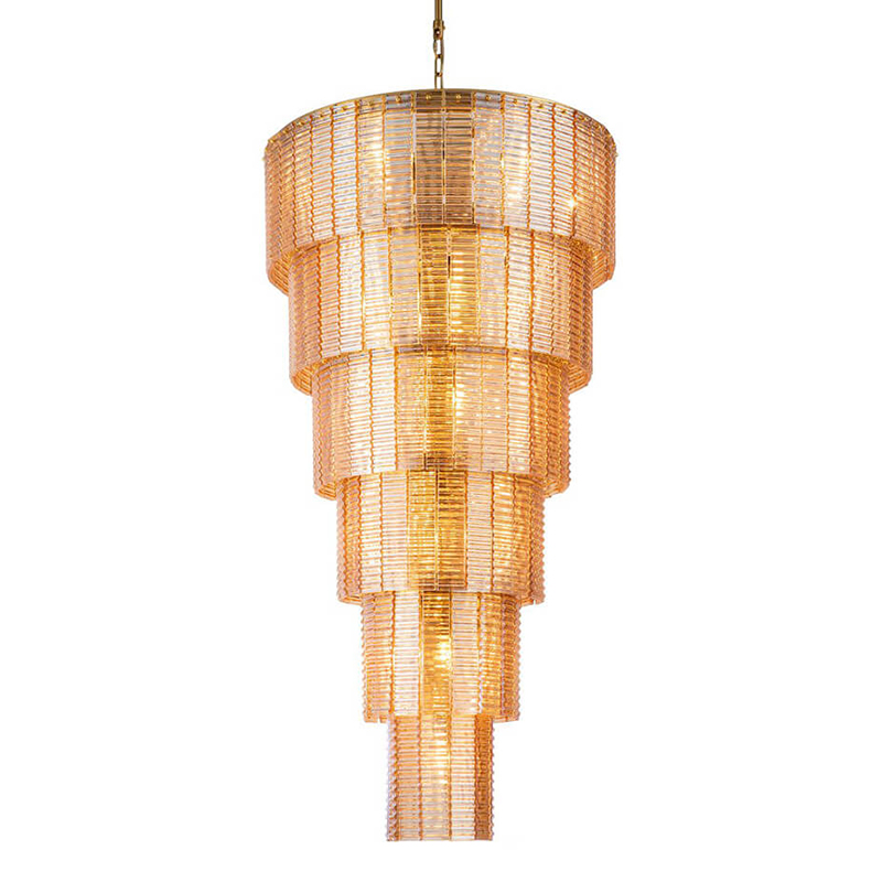 Люстра Branwen Amber Chandelier 71 Золотой Янтарный Люстра Branwen Amber Chandelier 71 Золотой Янтарный в Барнауле | Loft Concept
