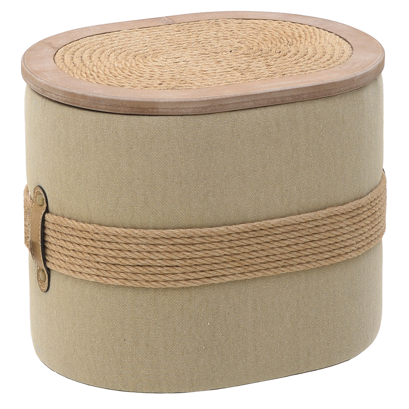 Пуф-бокс Soledad Pouf Бежево-серый Пуф-бокс Soledad Pouf Бежево-серый в Барнауле | Loft Concept