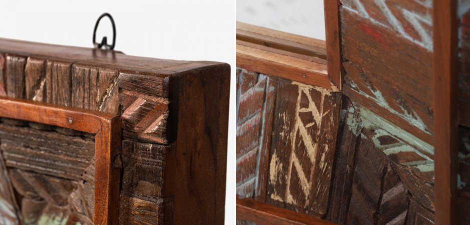 Зеркало Antique Wood Rectangle Зеркало Antique Wood Rectangle - Loft-Concept в Барнауле