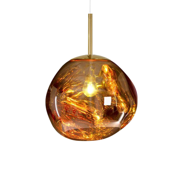 Подвесной светильник Tom Dixon Melt Pendant Gold Золотой Янтарь (Amber) Подвесной светильник Tom Dixon Melt Pendant Gold Золотой Янтарь (Amber) в Барнауле | Loft Concept