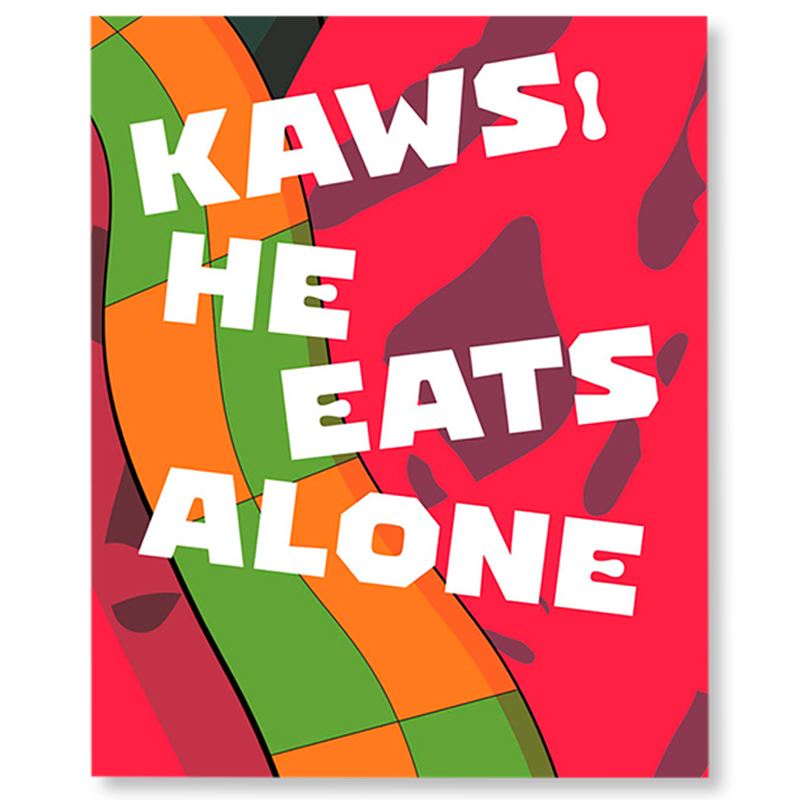 Kaws: He Eats Alone Kaws: He Eats Alone в Барнауле | Loft Concept