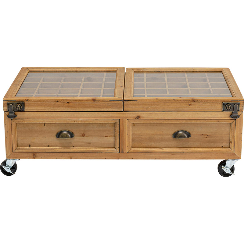 Кофейный стол Wooden Storage Space Древесина Кофейный стол Wooden Storage Space Древесина в Барнауле | Loft Concept