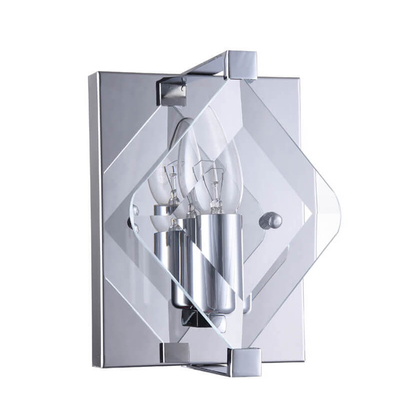 Бра Glass Rhombus Lighting Хром Бра Glass Rhombus Lighting Хром в Барнауле | Loft Concept