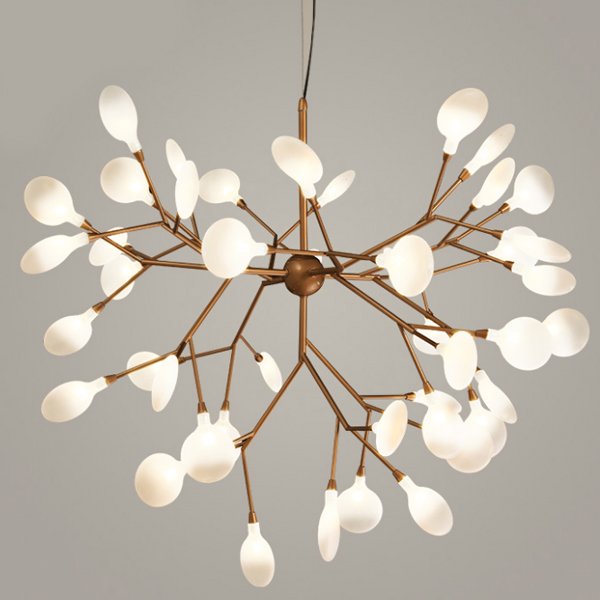 Люстра Heracleum Gold Латунь в Барнауле | Loft Concept 