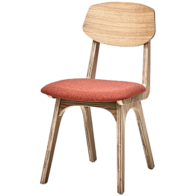 Стул Ailde Stool coral Древесина Коралловый Стул Ailde Stool coral Древесина Коралловый в Барнауле | Loft Concept