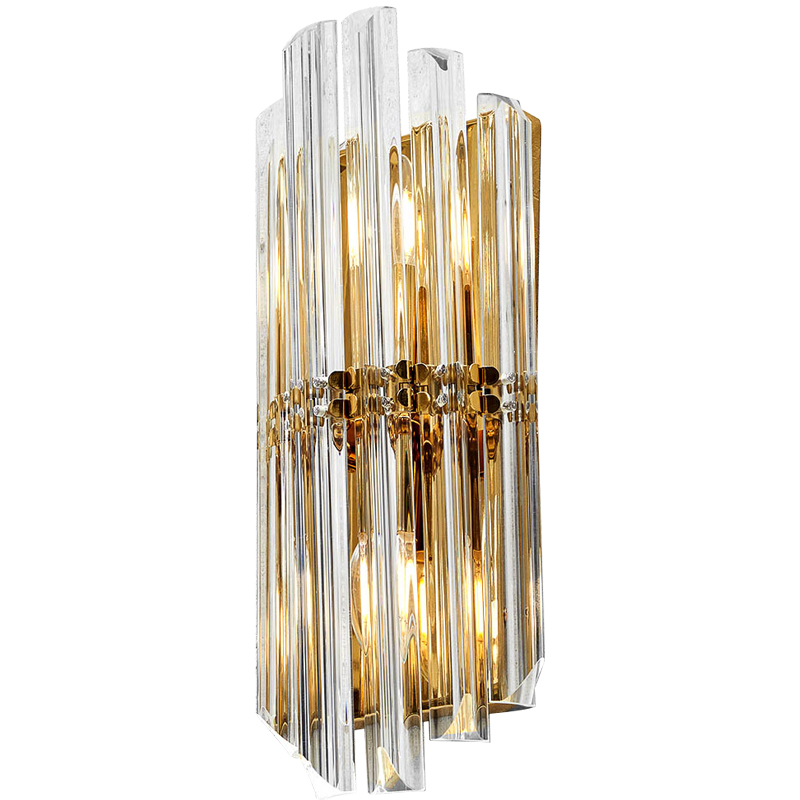 Бра Luxxu Glass Sconce Золотой Прозрачное Стекло Бра Luxxu Glass Sconce Золотой Прозрачное Стекло в Барнауле | Loft Concept