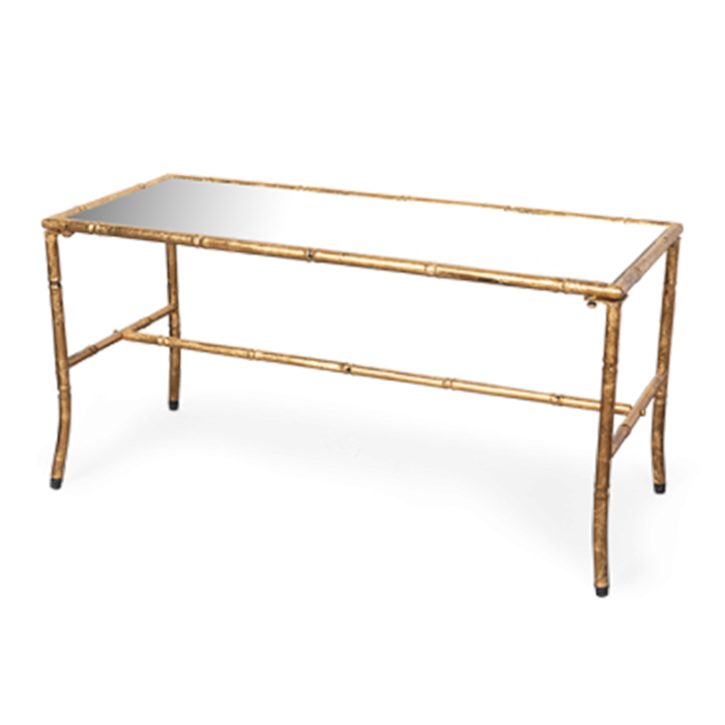 Кофейный стол Dan Mirror Tabletop Coffee Table Золотой Кофейный стол Dan Mirror Tabletop Coffee Table Золотой в Барнауле | Loft Concept