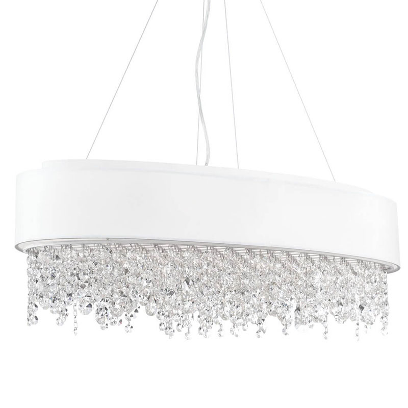 Люстра Maurin Diamond Rain Chandelier Белый Люстра Maurin Diamond Rain Chandelier Белый в Барнауле | Loft Concept