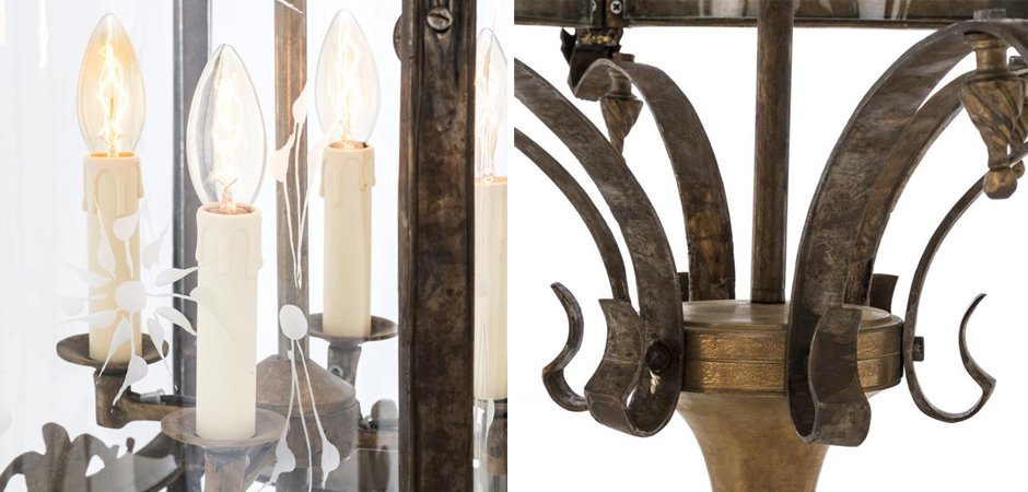 Люстра Eichholtz Lantern Place Des Vosges Люстра Eichholtz Lantern Place Des Vosges - Loft-Concept в Барнауле