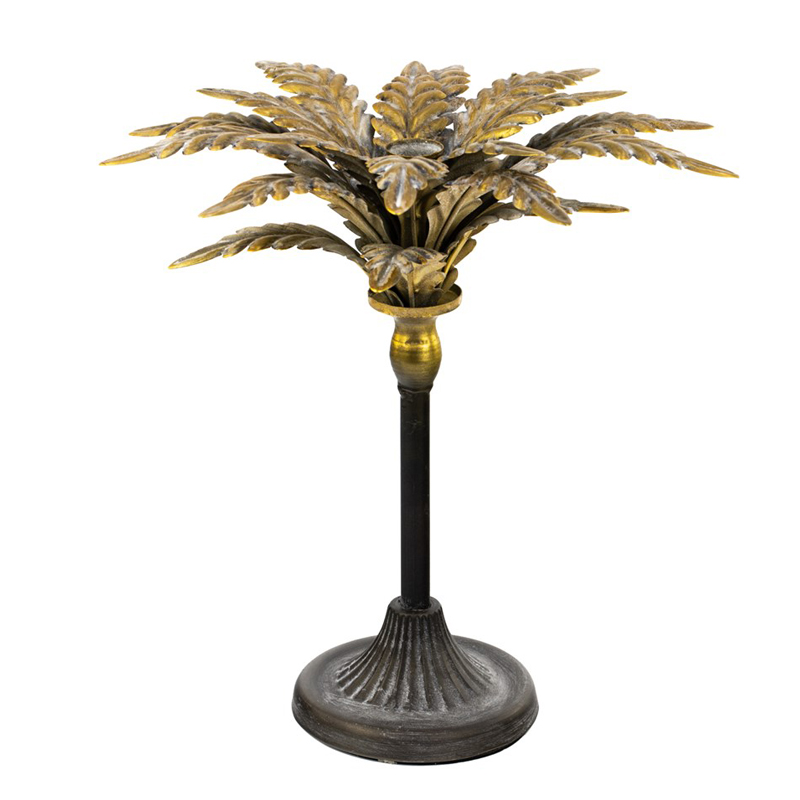 Подсвечник Tropical Forest gold & black пальма Черный Золотой Подсвечник Tropical Forest gold & black пальма Черный Золотой в Барнауле | Loft Concept