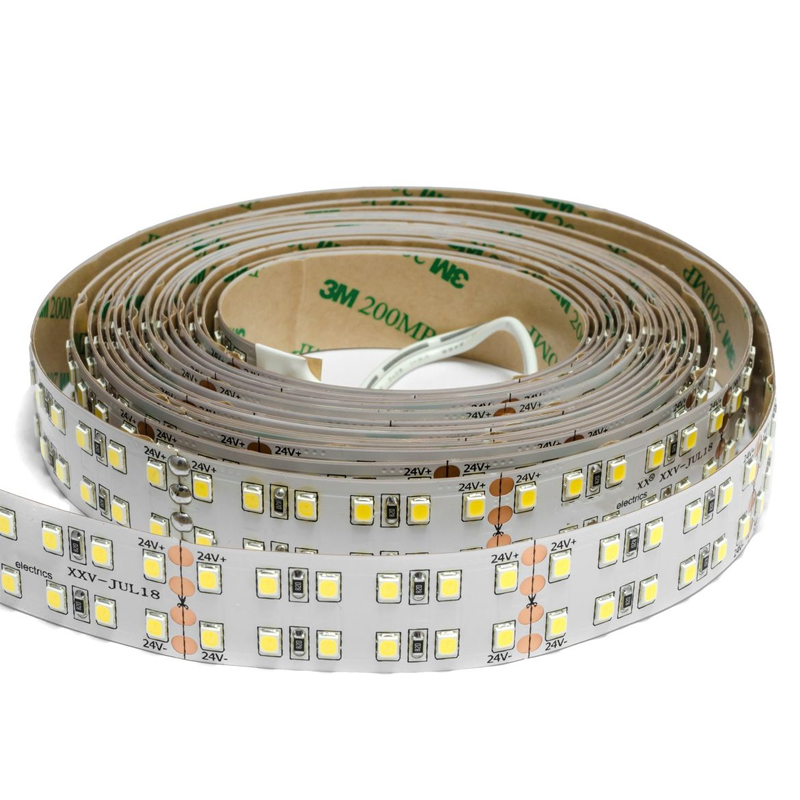 Светодиодная лента 38W/m 240LED/m 2835SMD теплый белый 5M Белый Светодиодная лента 38W/m 240LED/m 2835SMD теплый белый 5M Белый в Барнауле | Loft Concept