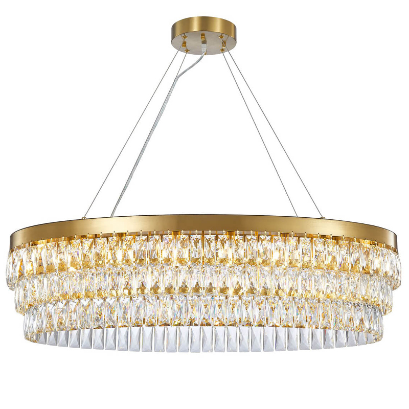 Люстра Melanie Crystal Chandelier Золотой Люстра Melanie Crystal Chandelier Золотой в Барнауле | Loft Concept
