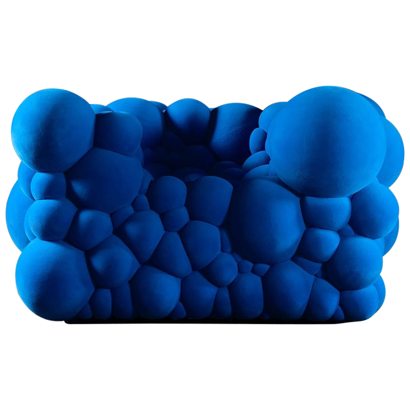 Дизайнерское Кресло Maarten De CEULAER MUTATION Blue Chair Синий в Барнауле | Loft Concept 