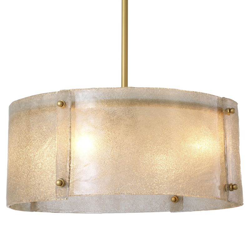 Люстра Eichholtz Chandelier Chiara Латунь Античная полированная Стекло Смок Люстра Eichholtz Chandelier Chiara Латунь Античная полированная Стекло Смок в Барнауле | Loft Concept
