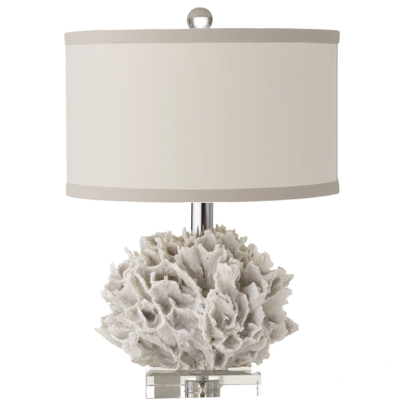 Настольная лампа Yvette Coral Table lamp Белый ivory ( слоновая кость ) Настольная лампа Yvette Coral Table lamp Белый ivory ( слоновая кость ) в Барнауле | Loft Concept