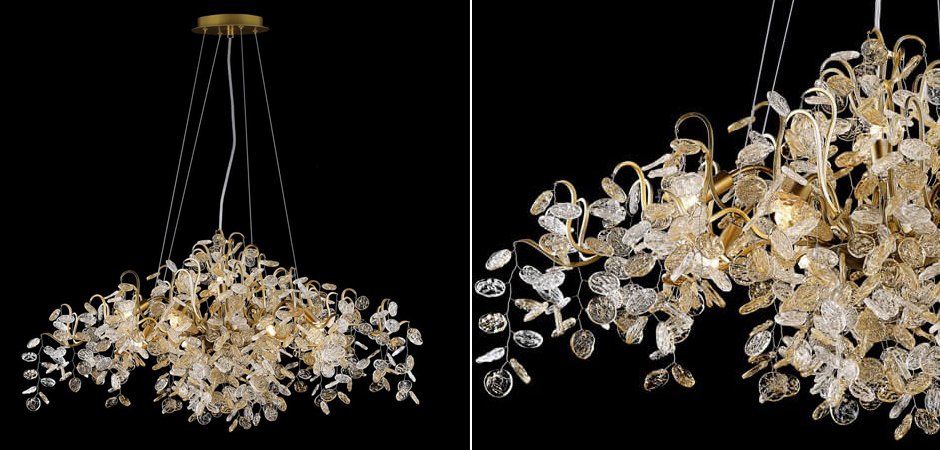 Люстра FAIRYTREE Chandelier Gold 9 Люстра FAIRYTREE Chandelier Gold 9 - Loft-Concept в Барнауле
