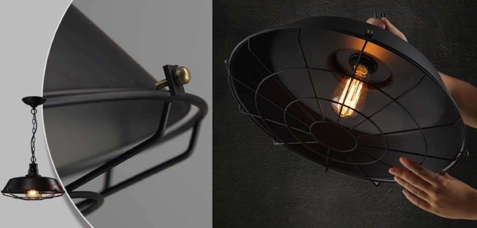 Люстра Dark Cage Pendant Люстра Dark Cage Pendant - Loft-Concept в Барнауле