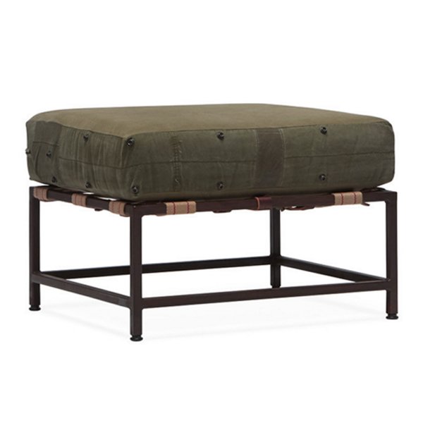 Оттоманка Olive Military Fabric Ottoman Оливковый Оттоманка Olive Military Fabric Ottoman Оливковый в Барнауле | Loft Concept