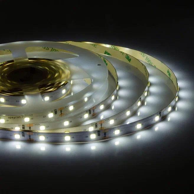 Светодиодная лента 9,6W/m 60LED/m 2835SMD холодный белый Белый Светодиодная лента 9,6W/m 60LED/m 2835SMD холодный белый Белый в Барнауле | Loft Concept