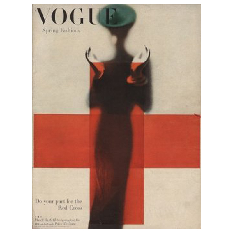 Постер Vogue Cover 1945 March Постер Vogue Cover 1945 March в Барнауле | Loft Concept