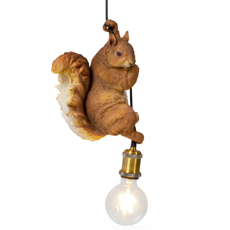 Подвесной светильник Белка Red Squirrel Коричневый Подвесной светильник Белка Red Squirrel Коричневый в Барнауле | Loft Concept