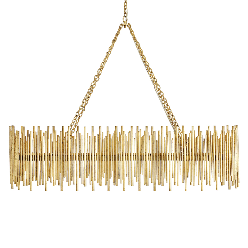 Люстра Arteriors PRESCOTT OVAL CHANDELIER Золотой Люстра Arteriors PRESCOTT OVAL CHANDELIER Золотой в Барнауле | Loft Concept